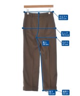 Max Mara（マックスマーラ）スラックス 茶 サイズ:38(S位) レディース/2200666111043