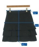 Max Mara（マックスマーラ）ミニスカート 黒 サイズ:40(M位) レディース/2200669259056