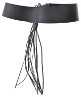 Max Mara（マックスマーラ）ベルト 黒 サイズ:- レディース/2200661372050