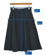 Max Mara（マックスマーラ）ひざ丈スカート 紺 サイズ:38(S位) レディース/2200666007032