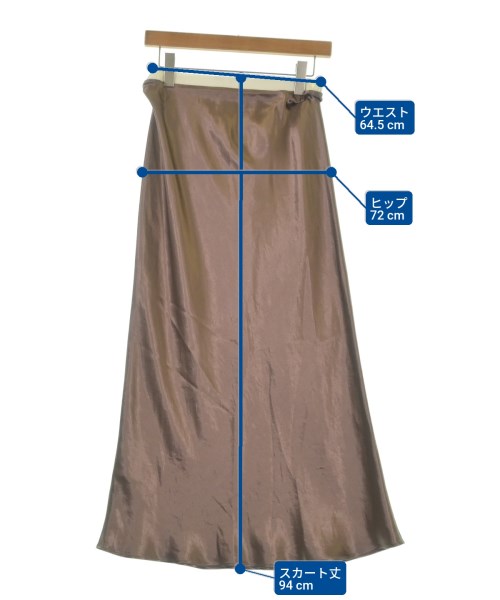 Max Mara（マックスマーラ）ロング・マキシ丈スカート 紫 サイズ:42(M位) レディース/2200671973063