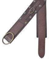 Max Mara（マックスマーラ）ベルト 茶 サイズ:M レディース/2200729397124