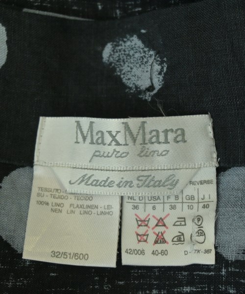 Max Mara（マックスマーラ）ブラウス 黒 サイズ:40(M位) レディース/2200724483129