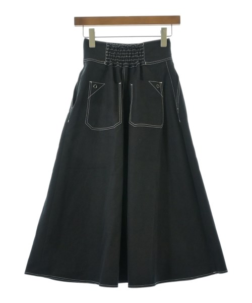 Max Mara（マックスマーラ）ロング・マキシ丈スカート 黒 サイズ:34(XXS位) レディース/2200726659065