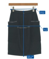 Max Mara（マックスマーラ）ひざ丈スカート 黒 サイズ:34(XS位) レディース/2200732703196