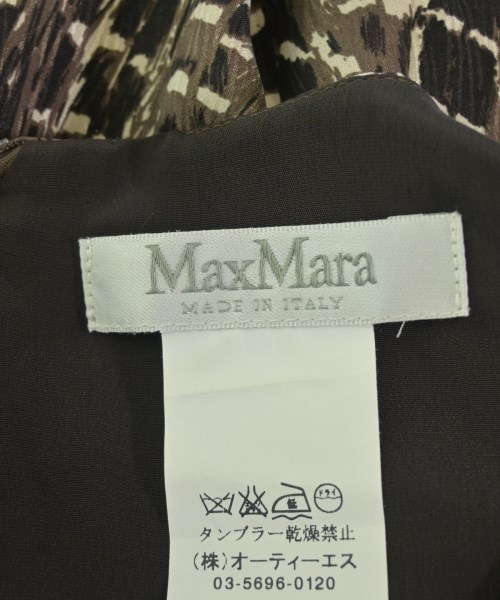 Max Mara（マックスマーラ）ワンピース 茶 サイズ:-(M位) レディース/2200734707048