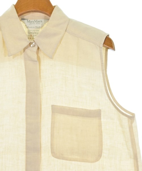 Max Mara（マックスマーラ）ノースリーブ ベージュ サイズ:40(M位) レディース/2200735636064