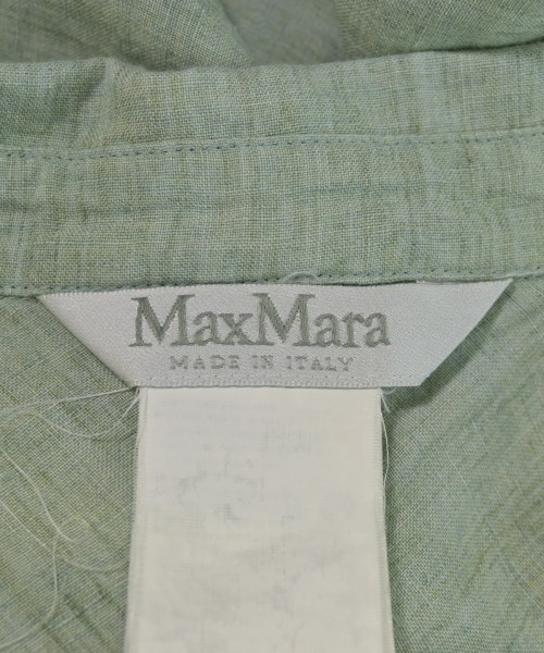 Max Mara（マックスマーラ）カジュアルシャツ 緑 サイズ:42(M位) レディース/2200735636071