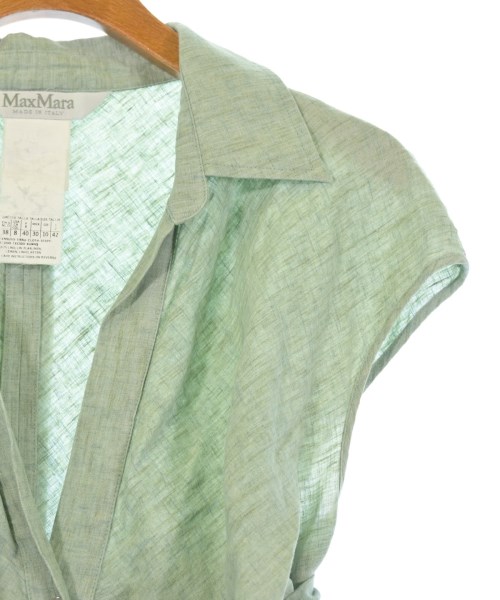 Max Mara（マックスマーラ）カジュアルシャツ 緑 サイズ:42(M位) レディース/2200735636071