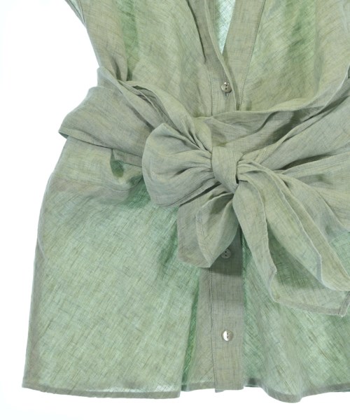 Max Mara（マックスマーラ）カジュアルシャツ 緑 サイズ:42(M位) レディース/2200735636071