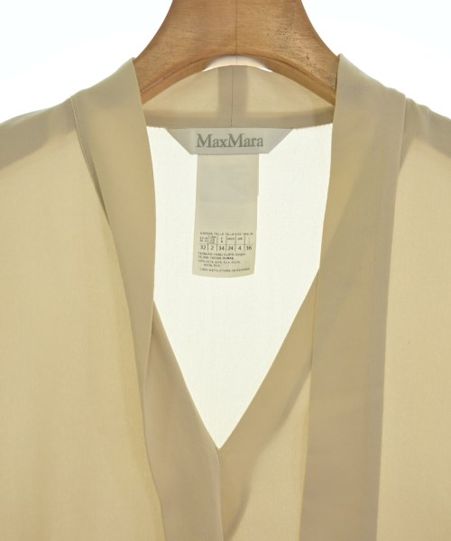 Max Mara（マックスマーラ）ブラウス ベージュ サイズ:36(XS位) レディース/2200711958227