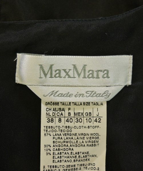 Max Mara（マックスマーラ）ワンピース 黒 サイズ:42(M位) レディース/2200722017074