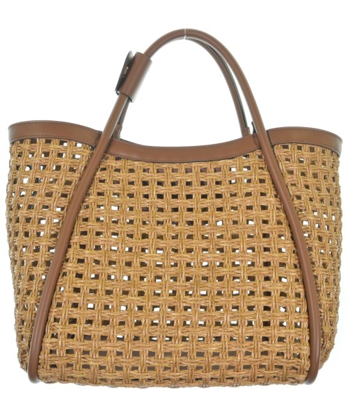 Max Mara（マックスマーラ）かごバッグ 茶 サイズ:- レディース/2200718522179