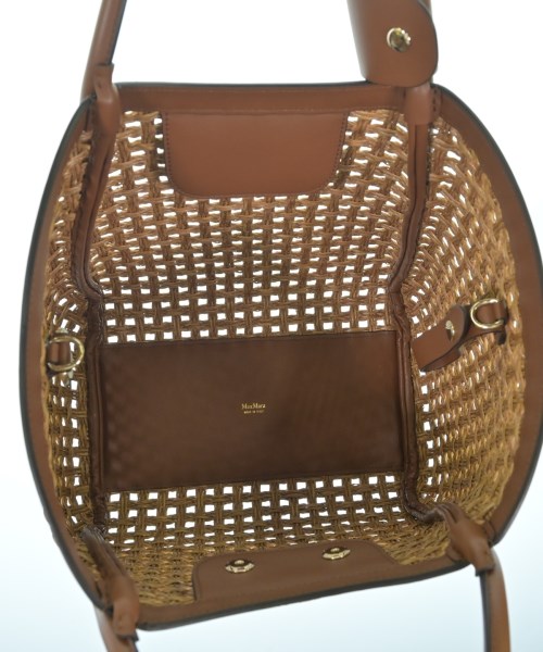 Max Mara（マックスマーラ）かごバッグ 茶 サイズ:- レディース/2200718522179