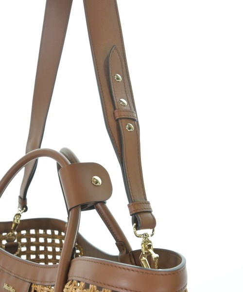 Max Mara（マックスマーラ）かごバッグ 茶 サイズ:- レディース/2200718522179