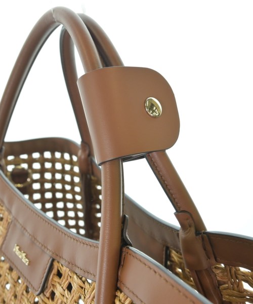 Max Mara（マックスマーラ）かごバッグ 茶 サイズ:- レディース/2200718522179