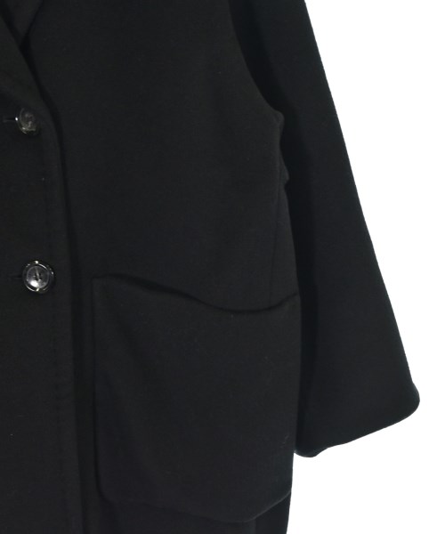 Max Mara（マックスマーラ）ステンカラーコート 黒 サイズ:38(S位) レディース/2200723056027