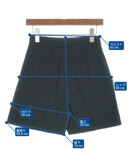 Max Mara（マックスマーラ）ショートパンツ 黒 サイズ:36(XS位) レディース/2200718703127