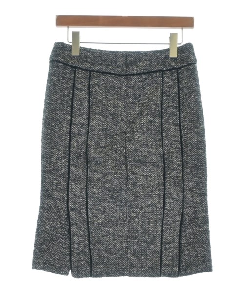 Max Mara（マックスマーラ）ひざ丈スカート グレー サイズ:40(M位) レディース/2200719890048