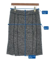 Max Mara（マックスマーラ）ひざ丈スカート グレー サイズ:40(M位) レディース/2200719890048