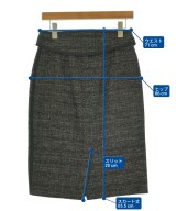 Max Mara（マックスマーラ）ひざ丈スカート 黒 サイズ:40(M位) レディース/2200724143061