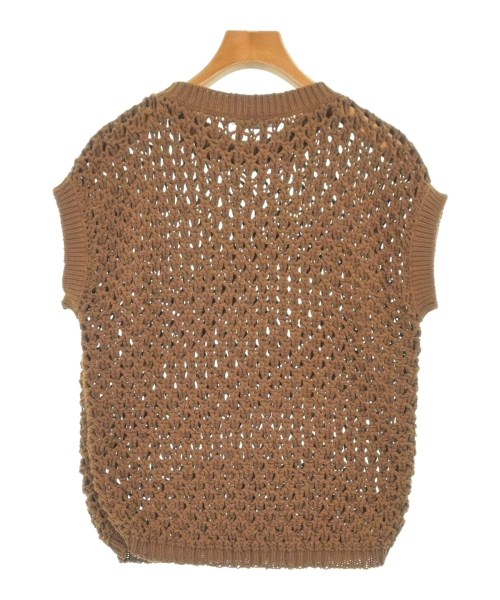 Max Mara（マックスマーラ）ベスト/ノースリーブ 茶 サイズ:F レディース/2200720699296