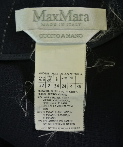 Max Mara（マックスマーラ）ワンピース 紺 サイズ:36(XS位) レディース/2200721954127
