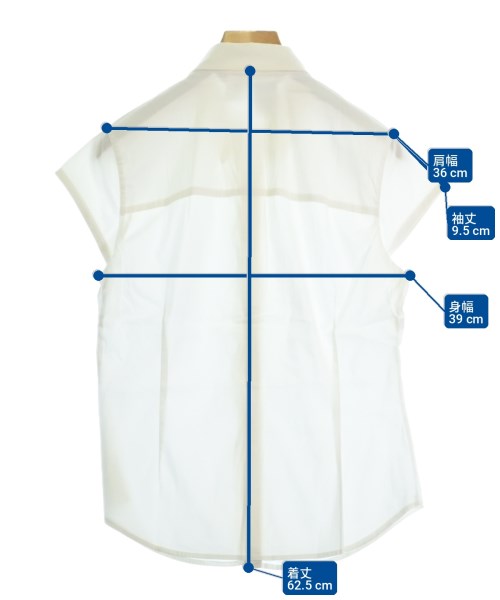 Max Mara（マックスマーラ）カジュアルシャツ 白 サイズ:42(M位) レディース/2200711478046