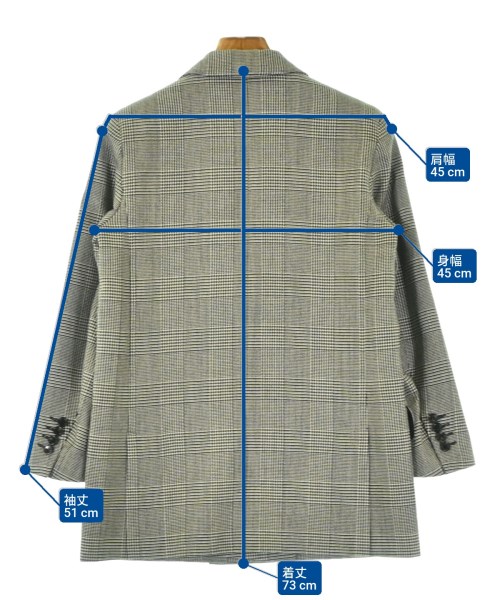 Max Mara（マックスマーラ）テーラードジャケット グレー サイズ:34(XXS位) レディース/2200678837115