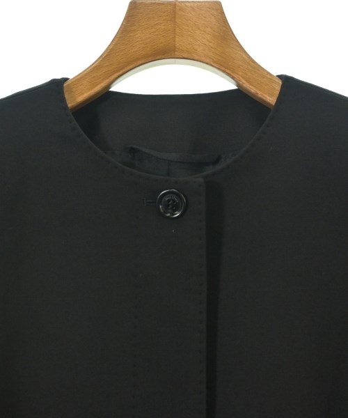 Max Mara（マックスマーラ）ノーカラージャケット 黒 サイズ:36(XS位) レディース/2200678837122