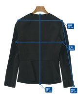 Max Mara（マックスマーラ）ノーカラージャケット 黒 サイズ:36(XS位) レディース/2200678837122