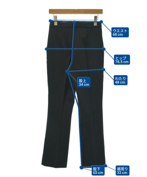 Max Mara（マックスマーラ）スラックス 黒 サイズ:38(S位) レディース/2200678837139