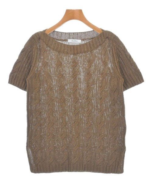 Max Mara(マックスマーラ)ニット・セーター 茶 サイズ:S/2200678837474