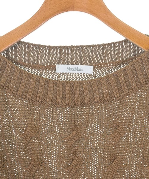 Max Mara（マックスマーラ）ニット・セーター 茶 サイズ:S レディース/2200678837474