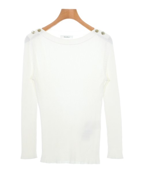 Max Mara(マックスマーラ)ニット・セーター 白 サイズ:S/2200678837641