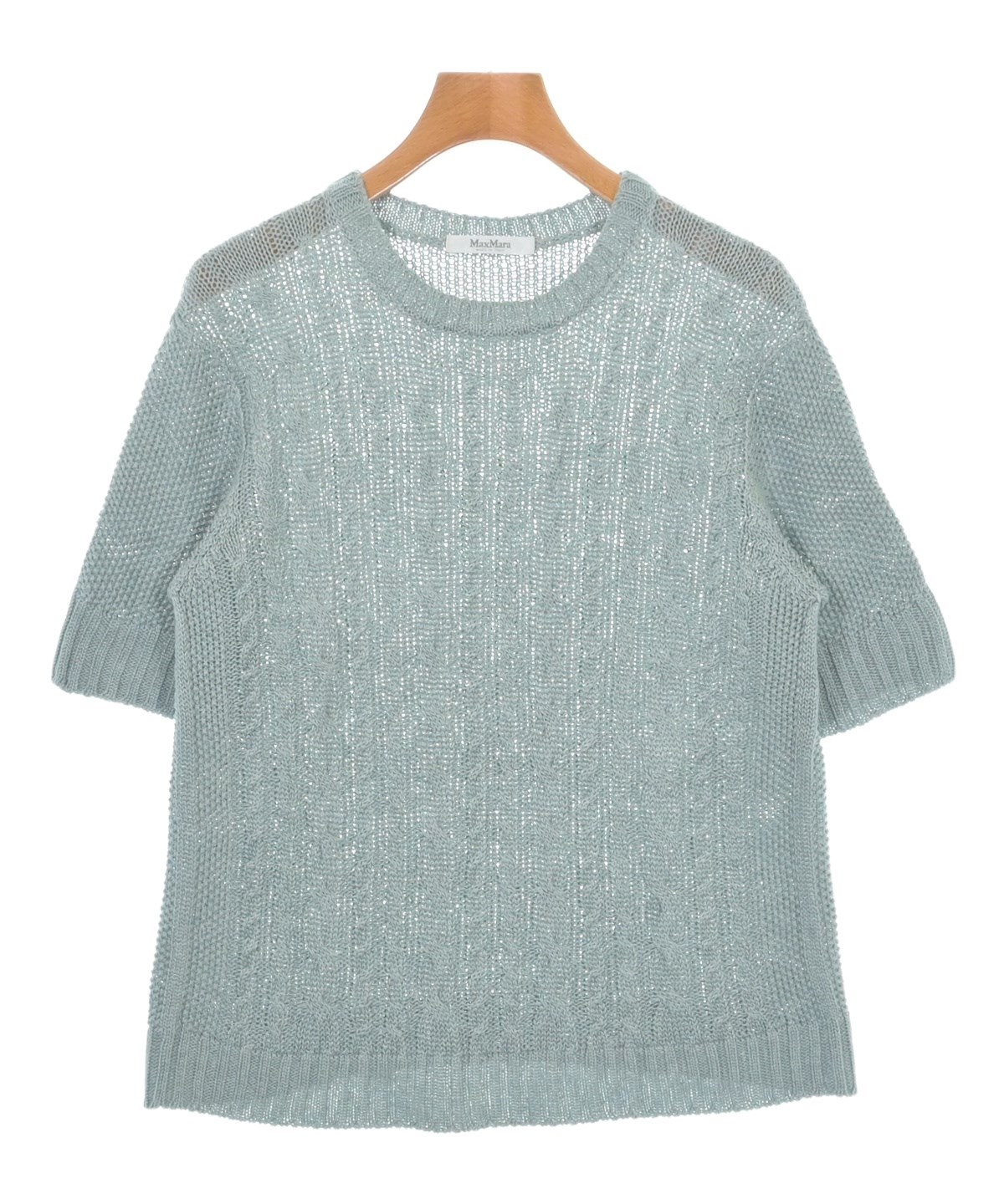 Max Mara（マックスマーラ）ニット・セーター 青 サイズ:-(M位