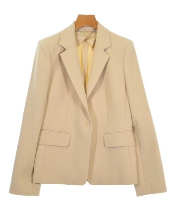 極美品！MaxMara ベージュ テーラードジャケット 38 1~２度着用 Max Mara（マックスマーラ）ジャケット ベージュ サイズ:38(S位