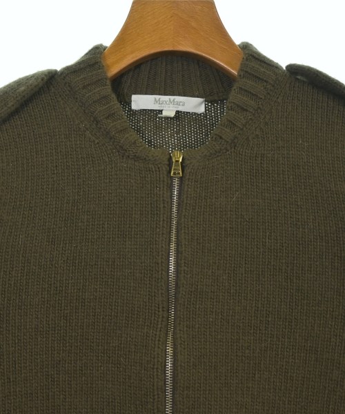 Max Mara（マックスマーラ）カーディガン カーキ サイズ:S レディース/2200684322384