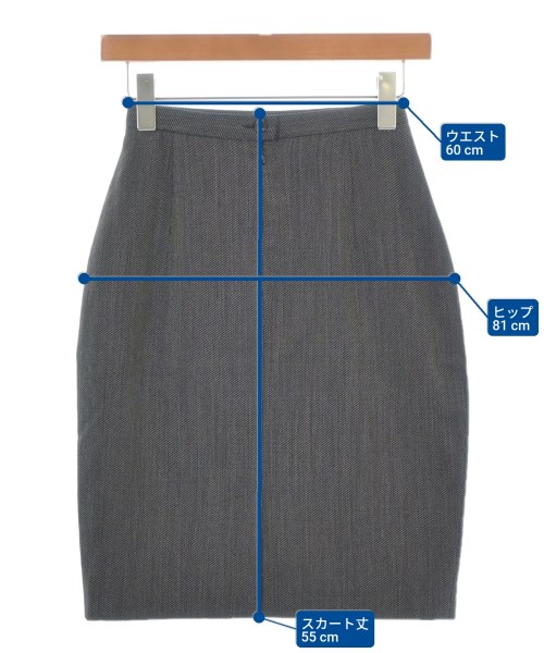 Max Mara（マックスマーラ）ひざ丈スカート ベージュ サイズ:36(XS位) レディース/2200689110023