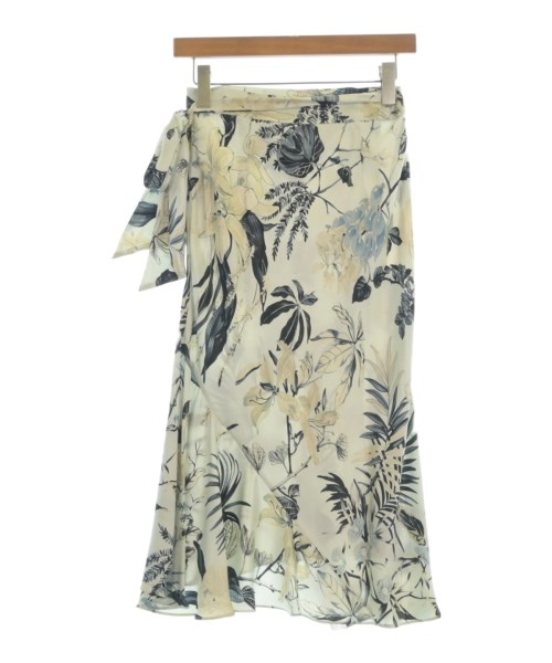 Max Mara（マックスマーラ）ひざ丈スカート 白 サイズ:36(XS位) レディース/2200684368160