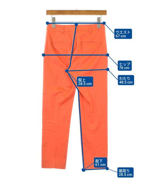 Max Mara（マックスマーラ）スラックス オレンジ サイズ:34(XXS位) レディース/2200686934042
