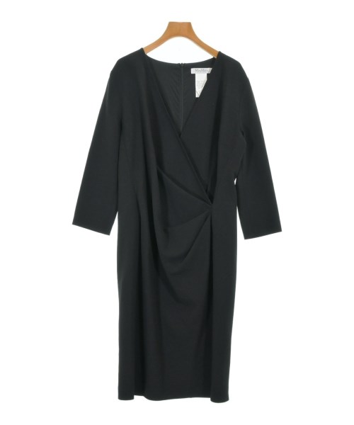 Max Mara(マックスマーラ)ワンピース 黒 サイズ:46(XL位)/2200692453025