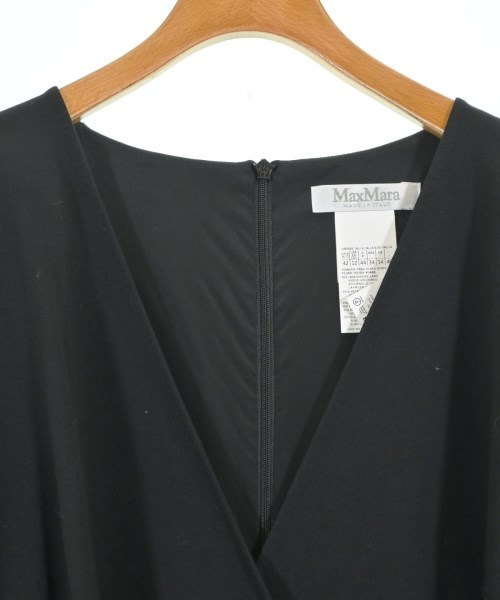 Max Mara（マックスマーラ）ワンピース 黒 サイズ:46(XL位) レディース/2200692453025
