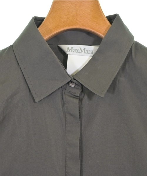 Max Mara（マックスマーラ）シャツワンピース グレー サイズ:42(M位) レディース/2200692453032