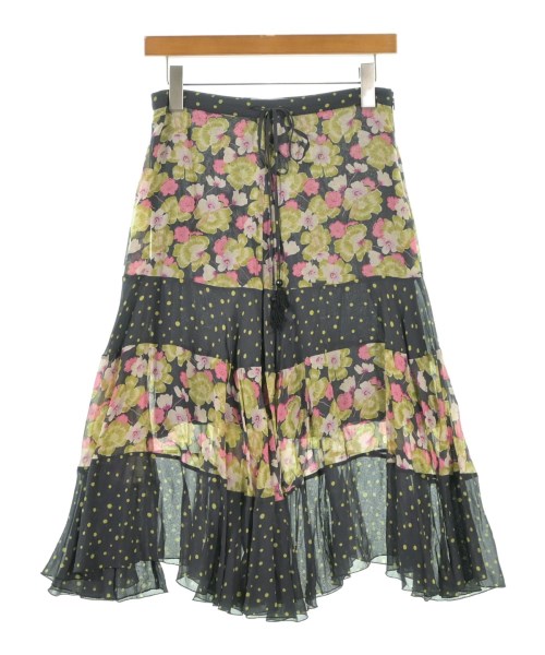 Max Mara(マックスマーラ)ひざ丈スカート グレー サイズ:38(S位)/2200687073108