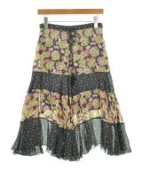 Max Mara（マックスマーラ）ひざ丈スカート グレー サイズ:38(S位) レディース/2200687073108