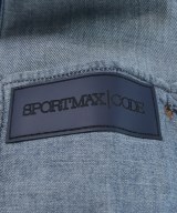 SPORTMAX（スポーツマックス）ノーカラージャケット 青 サイズ:38(S位) レディース/2200639829067