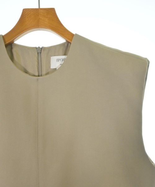 SPORTMAX（スポーツマックス）ワンピース ベージュ サイズ:38(S位) レディース/2200640489021