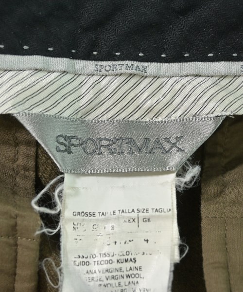 SPORTMAX（スポーツマックス）その他 茶 サイズ:36(XS位) レディース/2200639459042