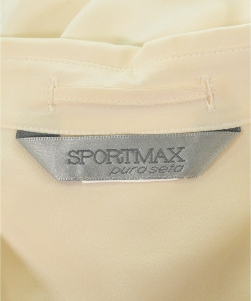 SPORTMAX（スポーツマックス）ブラウス ベージュ サイズ:-(M位